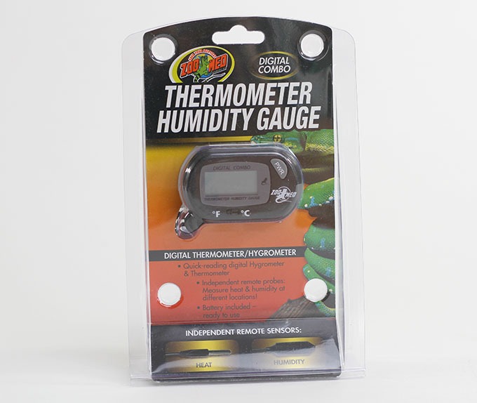 Hygrometer ZOO MED Digital Combo Thermometer Humidity Gauge 